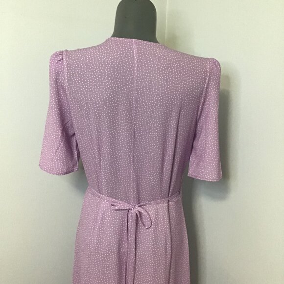 Rouje Gabin Purple Dress Size M - Picture 6 of 14